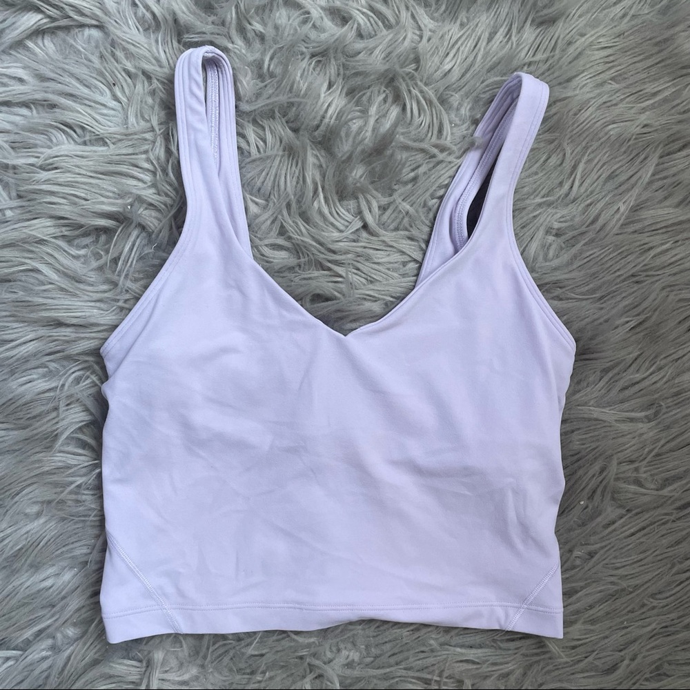 EUC light purple lululemon align tank (workout top) 💜